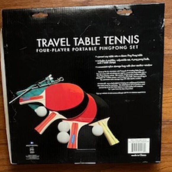 Protocol Travel Table Tennis 4 Player Set - Picture 9 of 12